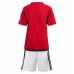 Cheap Manchester United Home Football Kit Children 2023-24 Short Sleeve (+ pants)